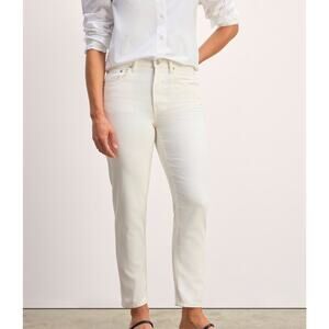 NWOT Everlane The Super-Soft Straight Relaxed Jean In Bone Size 26